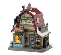 Lemax Christmas Village Spruce Hills Tree Farm LED a batteria - 05675