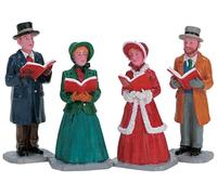 LEMAX CORO DI NATALE - CHRISTMAS HARMONY SET OF 4 COD 72403