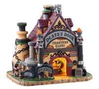 Lemax - Death`s Door Cemetry Gates 05614 Casa Halloween Spookytown