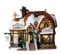 Lemax Devaney’s Bakery 35793 - Panetteria Natalizia Luminosa in Porcellana Caddington