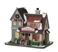 LEMAX Edificio illuminato "Bed & Breakfast Waddleton" in porcellana H17,8x19,9x12,9 cm