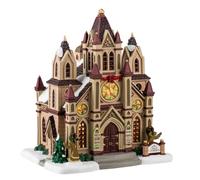 LEMAX Edificio illuminato led "Grace Cathedral" in porcellana H21.5 x 18 x 15.2 cm