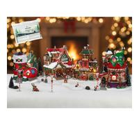 Lemax Elf Village Deluxe Pack con Neve in Omaggio