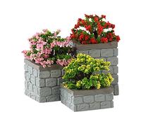 LEMAX FIORIERE - Flower Bed Boxes Set da 3 cod 84380 per PRESEPE
