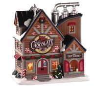 FOR THE LOVE OF CHOCOLATE SHOP B/O LED Edifici illuminati Lemax Cod 05621