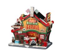 LEMAX Garage Hot Rod di Babbo Natale - Paese delle Meraviglie