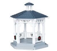 LEMAX GAZEBO CON DECORAZIONI NATALIZIE - PLASTIC GAZEBO WITH DECORATIONS COD.04160