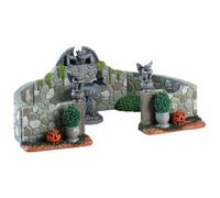 LEMAX Grey Gargoyle Gardens Set of 6 Spooky Town 83350