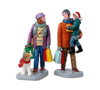 Lemax - Holiday Shoppers, set di 2