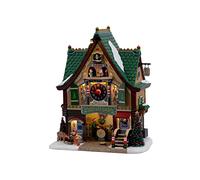 Orologio Friendly Forest Lemax decorazione Natale multicolore
