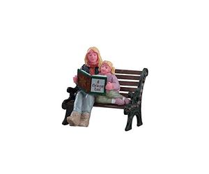 LEMAX MAMMA CHE LEGGE STORIE - CHRISTMAS STORY BOOK COD 52335 VILLAGE