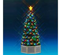 Lemax Musical Tree 54580 - Albero di Natale Luminoso e Musicale Bluetooth con Altoparlante