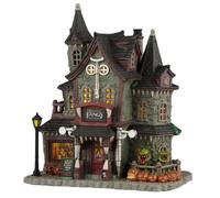 Lemax, Odontoiatria delle zanne spaventose, edifici illuminati, #65504