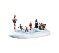 Lemax PATTINAGGIO SUL GHIACCIO - NORTH POLE ICE FOLLIES COD 64045 VILLAGE