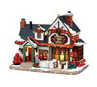 Lemax Poinsettia Lane Bed & Breakfast, B/O (4.5V)