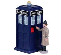 Lemax - Polizia Call Box - Set di 2