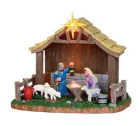 Lemax Presepe del villaggio di Natale a batteria (4,5 V) - 34626