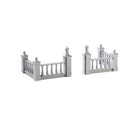 LEMAX RECINTO della Piazza - Plaza Fence Set da 4 cod 74237