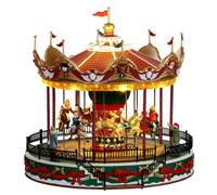 Lemax Santa Carousel 34682 - Giostra Natalizia Animata con Luci e Musica