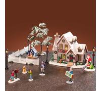 Lemax Set di Natale bianco, set da casa, #56671