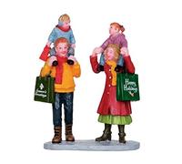 Lemax Shopping natalizio della famiglia del villaggio di Natale - 22022