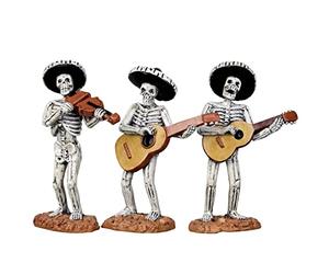 LEMAX - Skeleton Mariachi Band - Set of 3