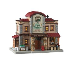 Lemax The Beer Meister - Edificio Illuminato Home Brewing