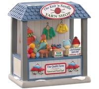 Lemax the knit'n needle yarn shop 04760 villaggio di natale