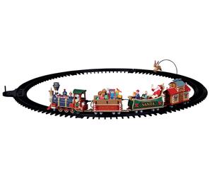 LEMAX- TRENINO COMPLETO STARLIGHT EXPRESS - NATALE NATALIZIO 04232