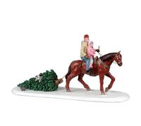 Lemax- Vail Village Accessory: Tree Tradition, Multicolore, 33630