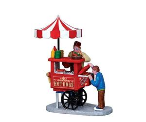 Lemax Venditore di Hot Dog - Hot Dog Cart cod. 12932