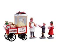 Lemax Venditore di popcorn del villaggio di Natale