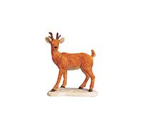 Lemax Village Collection 1999 - Statuetta decorativa con cervo sullo zoccolo 92343