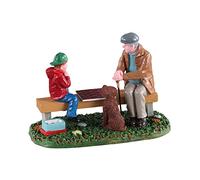 Lemax Villaggio di Natale che gioca con i nonni - 12022