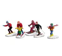 Lemax Winter Fun Figurines, Set Of 5 92357 Villaggio di Natale