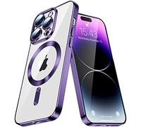 LEMAXELERS Cover Magnetica per Huawei P30 PRO Custodia, Compatibile con MagSafe Ricarica Wireless, Huawei P30 PRO Custodia Trasparente Non ingiallente Antiurto Telefono Clear Silicone Guscio,YIX Zi