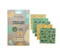 L'Embeillage®, Il Bee wrap francese - Confezione alimentare riutilizzabile - Made in Francia, Bio e 100% naturale in cera d'api