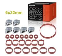 Lembo Vorticante con Guarnizione Stützringe Aspirazione 6x32mm BMW E46 E90 E39