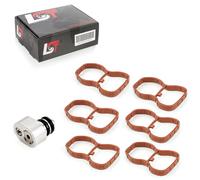 Lembo Vorticante Swirl Falda Chiusura A Tappi 6x Guarnizioni Set per BMW 5er F07