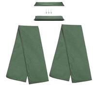LEMCC 2PCS Barriera d'Acqua, Barriere Anti-inondazioni Attivate Dall'acqua, Sacchi di Sabbia Senza Sabbia, Barriere Anti-inondazioni, Barriere Anti-inondazioni Assorbenti Riutilizzabili(#4)