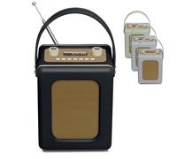 LEMEGA Class Classic Radiosveglia DAB+/FM - Radio da Cucina DAB+ con Bluetooth 5.3, 60 Stazioni, Lunga Autonomia, Presa Cuffie, Alimentazione a Batterie o rete, Linea Verticale Compatta,Nero