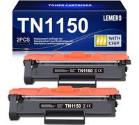 Lemero TN1150 Toner Compatibile con Brother HL-L1240W DCP-L1640W DCP-L1660W - Sostituto per TN-1150 Nero con Chip - 2x 1000 Pagine (2000 Totali) - Nano-Toner per Alta Qualità 2er-Pack