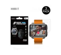 (Lemfo LEM4) Confezione da 3 pellicole protettive per lo schermo dello smartwatch LEMFO LEM4 Pro, antigraffio,