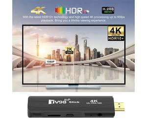 LEMFO TV98 TV Stick Android 12 8K 4K 2.4G/5G WiFi 6 3D Game Set Top Box 16G