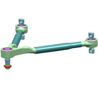 LEMFÖRDER 39655 01 Braccio oscillante, sospensione ruota