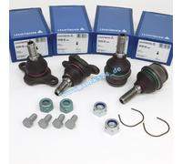 Lemförder 4x Giunto di Supporto Guida Anteriore Inferiore + Superiore per VW T4