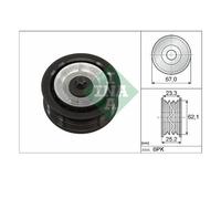 Lemförder 532 0619 10 Rullo Di Guida Per Cinghia A V Per Fiat Jeep