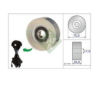 Lemförder 532 0676 10 Rullo Di Guida Per Cinghia A V Per Opel BMW MINI