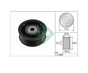 Lemförder 532 1075 10 Rullo Di Guida/Supporto Cinghia Piana Per Renault Nissan