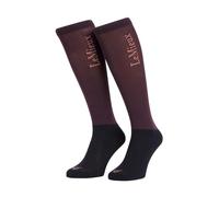 LeMieux Calze da competizione confezione da 2 - Damson